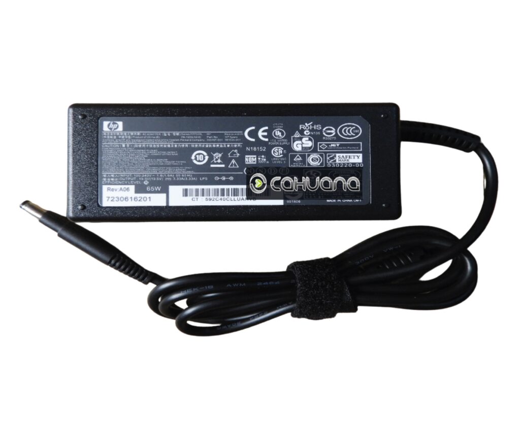 Chargeur Secteur HP 65W 19.5V 3.33A Neuf D'origine - Alimentation Pour Ordinateur Portable