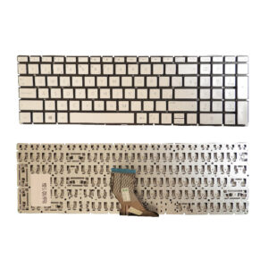 TECLADO PARA LAPTOP HP 15-DA 15-CD 15-DW ESPA?OL PLATEADO / PLOMO