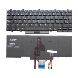 TECLADO PARA LAPTOP DELL PK1313D2B00 E5470 E5450 E7450 E7470 7480 ESPA?OL ILUMINADO