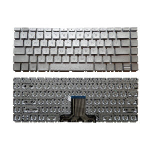 TECLADO PARA LAPTOP HP 14-CE 14-CD 14-CK ESPA?OL PLATEADO / PLOMO