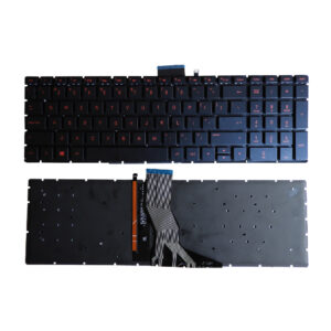 TECLADO PARA HP 15-DY 15-BS ROJO INGLES ILUMINADO
