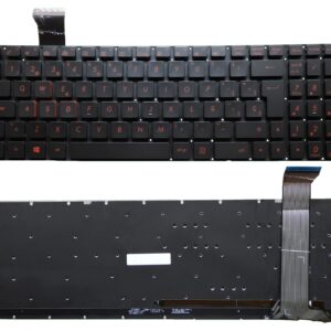Teclado para Asus GL752 GL752VL GL752VW GL771 español flex largo