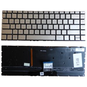 Teclado para HP 13-AN 13-BB español plateado iluminado