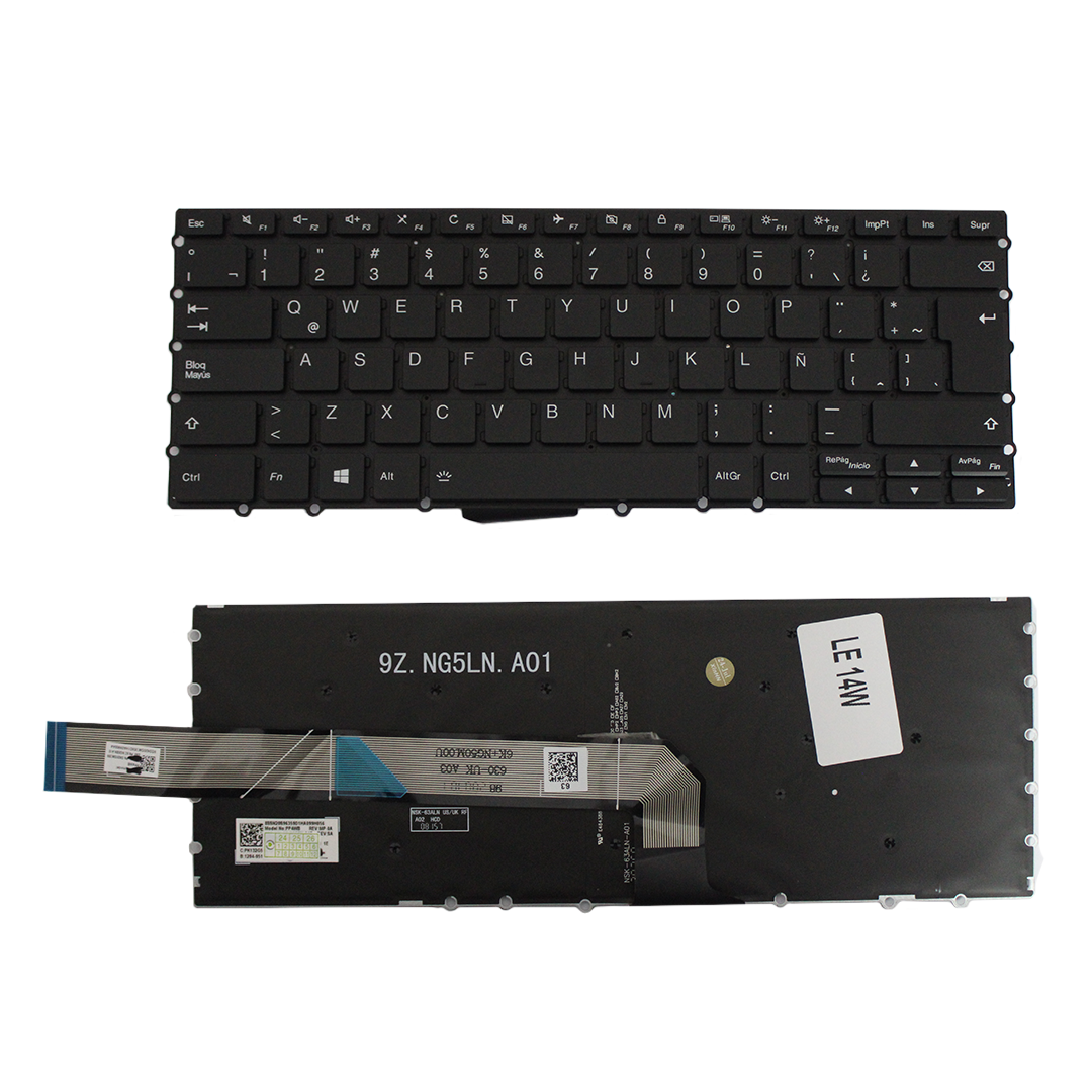 TECLADO PARA LENOVO 14W ESP E-B C/N INT