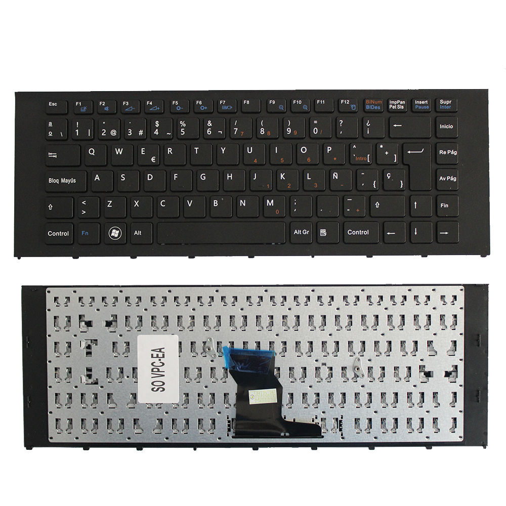TECLADO PARA SONY VPC-EA EA2S7C EA2S5C ESP E-B S/N EXT