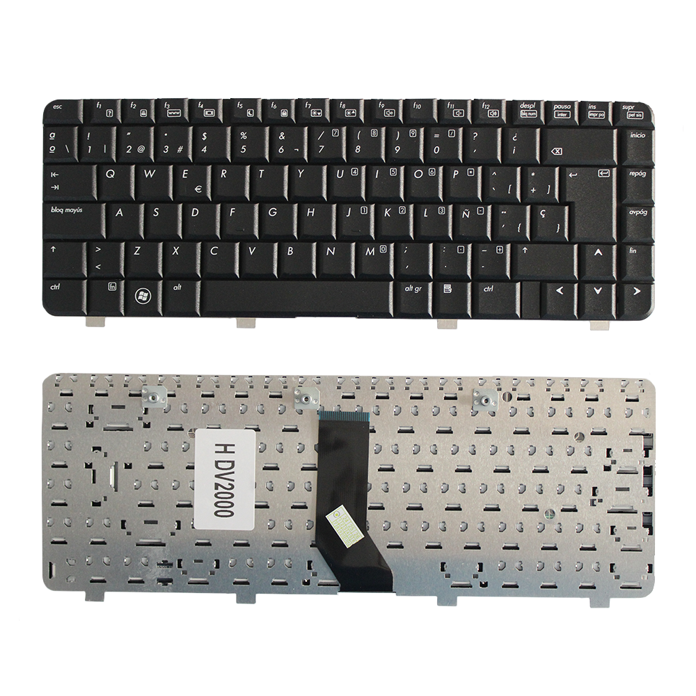 TECLADO PARA HP DV2000 DV2100 DV2200 V3000 V3100 ESP E-B S/N EXT