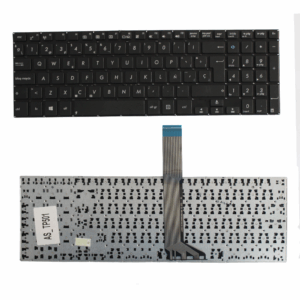 TECLADO PARA ASUS K551 V551 S551 ESP E-B C/N INT BOTON SIMBOLO AZUL