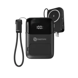 POWER BANK MULTIFUNCIONAL DE CARGA R?PIDA 22.5W CON AC PLUG PLEGABLE Y CARGA INAL?MBRICA