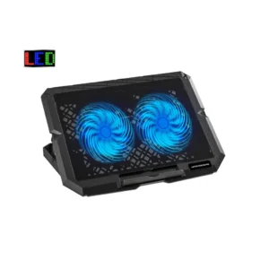 Ventilador Gaming X3 para Laptop con LED y doble Ventilador