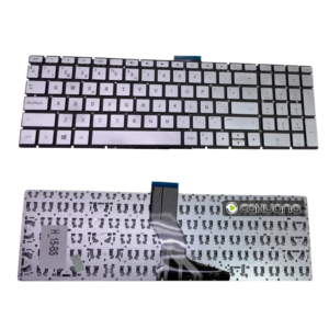 TECLADO PARA HP 15-BS 15-BS003CL 15-BS013DX ESP E-R C/N INT PLATEADO
