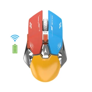 Mouse inalámbrico Gaming  G-551-C recargable 2.4G con luces RGB