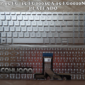 TECLADO PARA HP 15-EG 15-EG0003CA 15-EG0010NR ESP E-R C-N INT PLATEADO