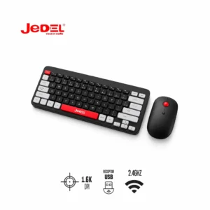 Combo de Teclado y Mouse Inalámbricos Delgados de 79 Teclas, Bluetooth y 3 Niv DPI